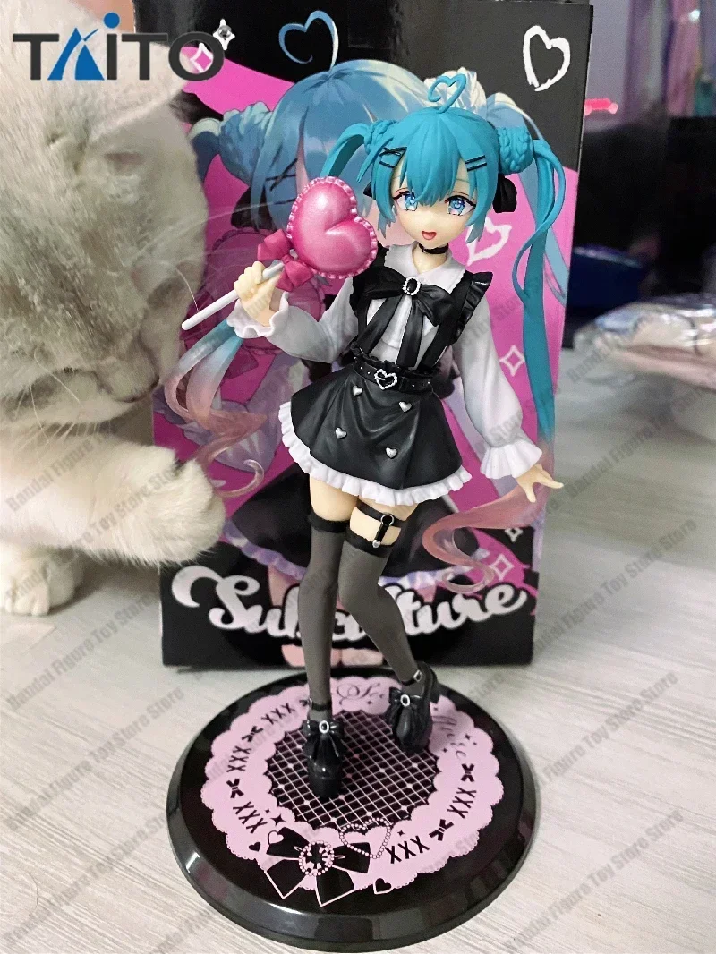 

Taito Hatsune Miku Anime Figures Non Mainstream Fashion Subclture Action Figures Model Original Decorative Collectible Toy Gifts