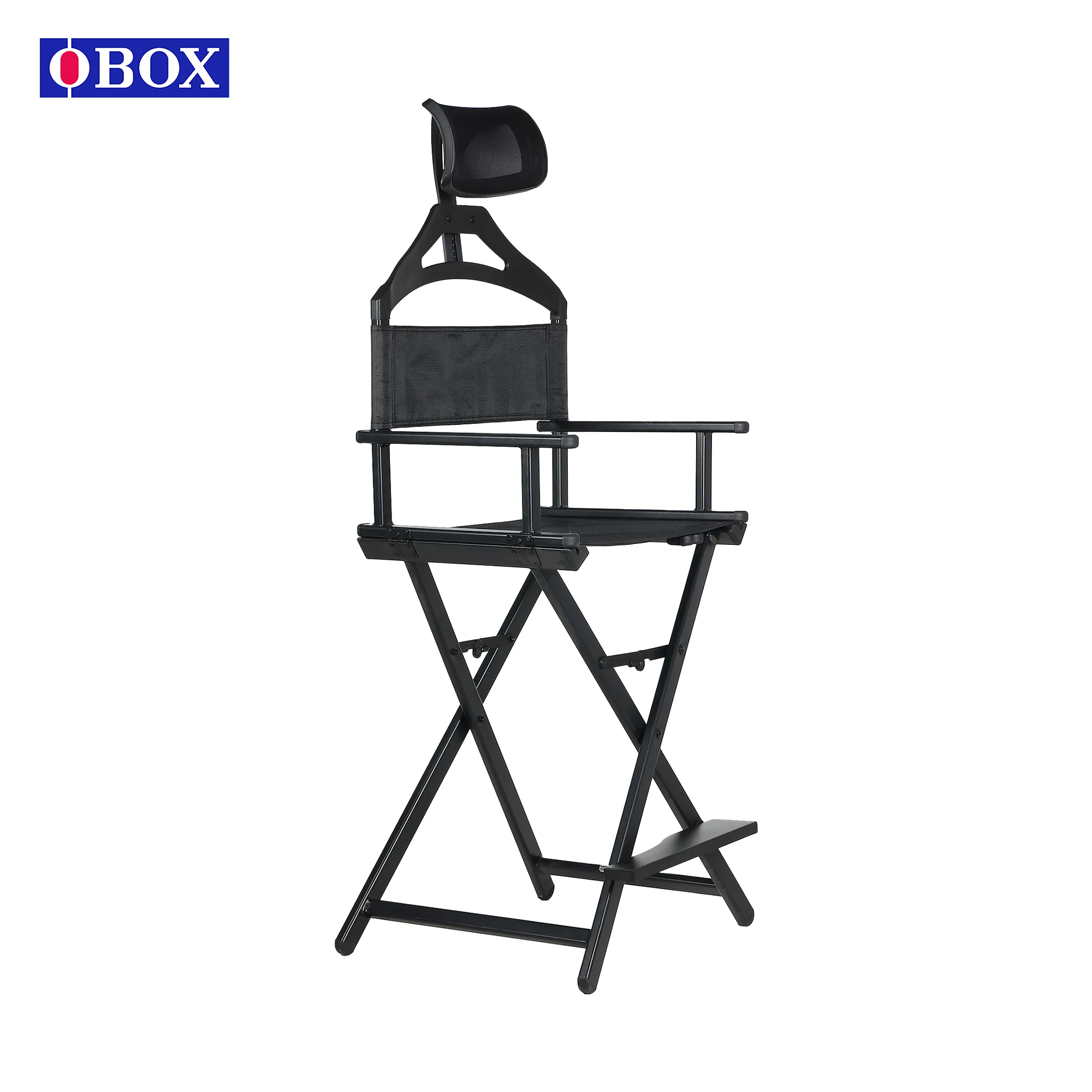 Professional Aluminum Alloy Folding Chair Small Package Outdoor Foldable Director Makeup Chair For Camping Mat Cross-border Use