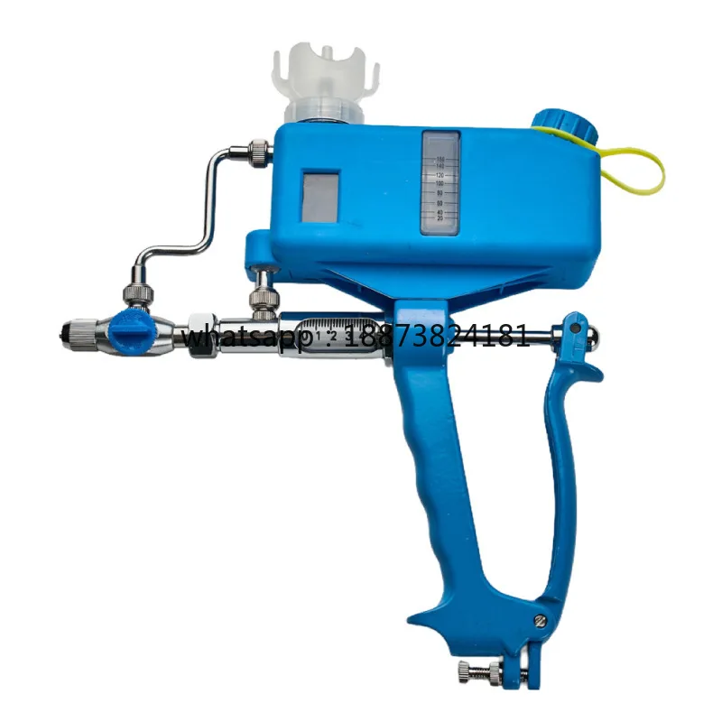 Durable and Convenient Veterinary Medicine Dispenser Precise Dosage Drenching for Livestock and Poultry Medication in Farms fas