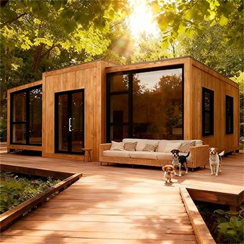 Stylish Design Optional Size 10/20/30/40FT Steel Structure Expandable Container House