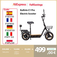 KuKirin C1 Pro Electric Scooter, 500W Motor, 48V 26Ah Battery, 14\