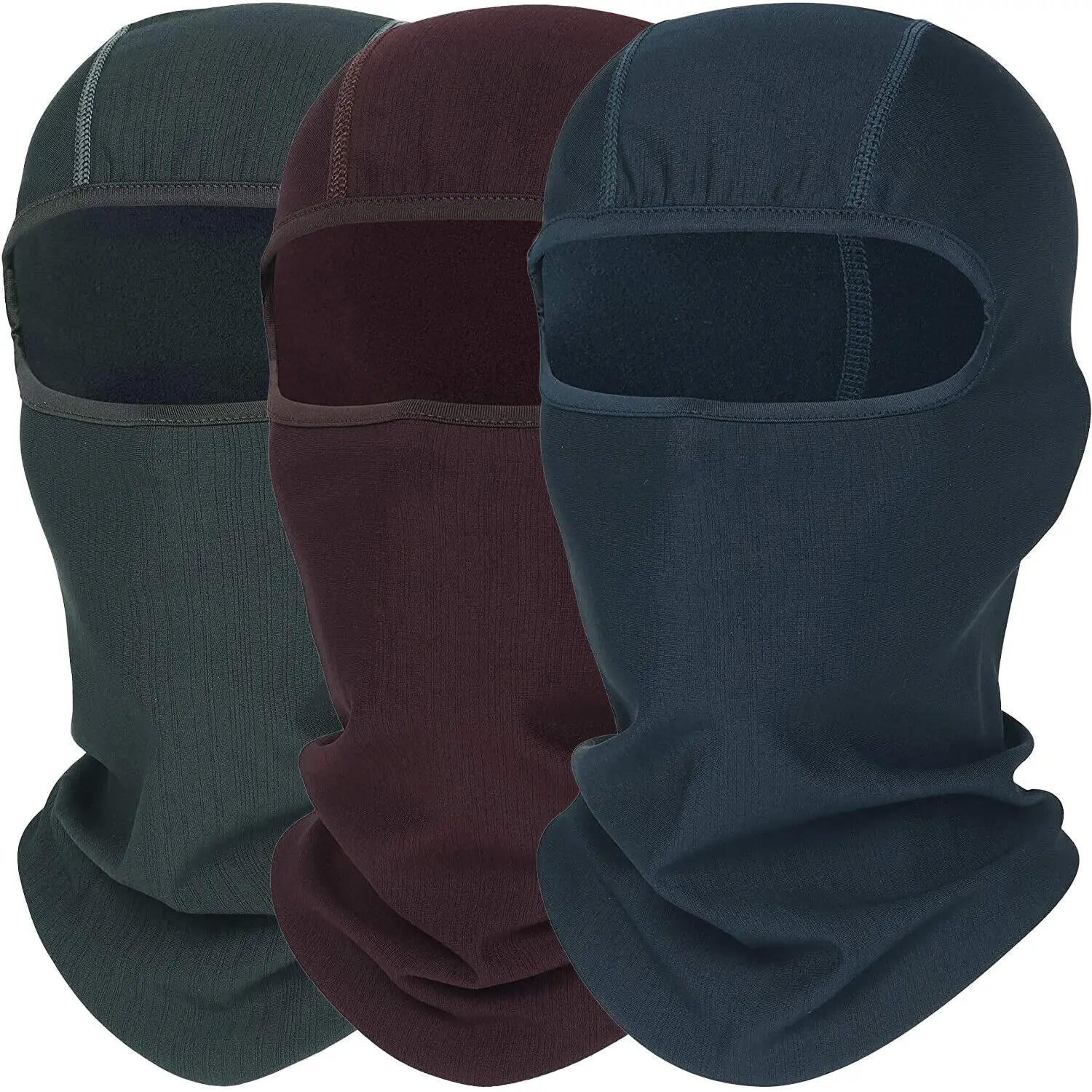 

Winter Neck Warmer Face Mask Thin Fleece Helmet Liner Mask Balaclava Ski Windproof Full Face Mask for Outdoor Sports