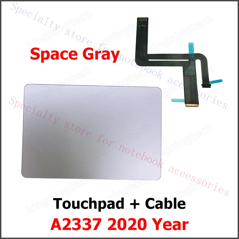 FFF+ New Space Gray Trackpad with Flex Cable For Macbook Air 13 A2337 Touchpad 2020