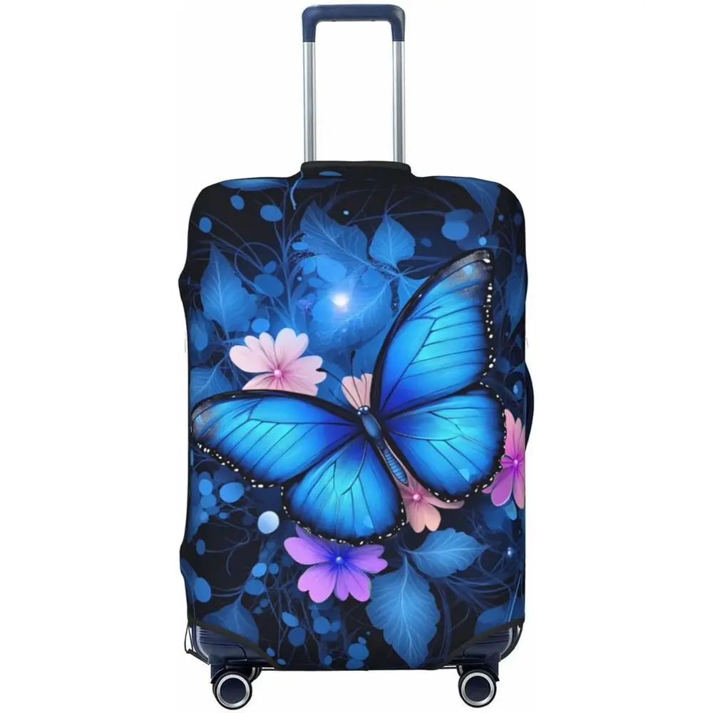 Elastic Non-Scratch Travel Suitcase Cover, Washable, Fits 18-32 Inch Luggage