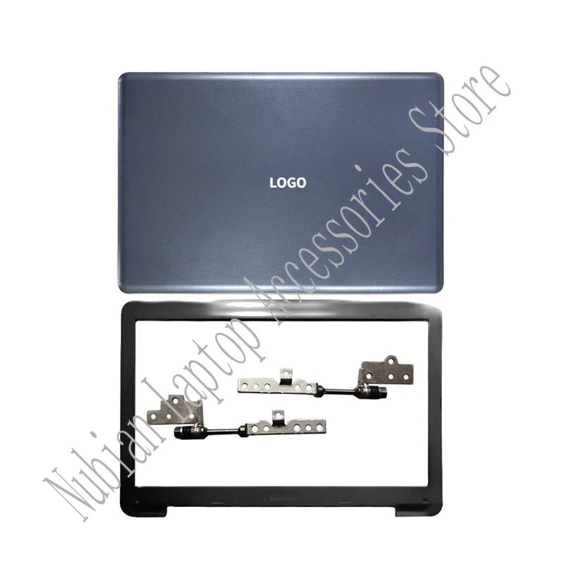 Imagem -06 - Laptop Case para Asus Vivobook S510u A510 A510u X510 F510u Lcd Tampa Traseira Dobradiças de Moldura Frontal 15 Polegada Top Case Ouro Plástico Novo