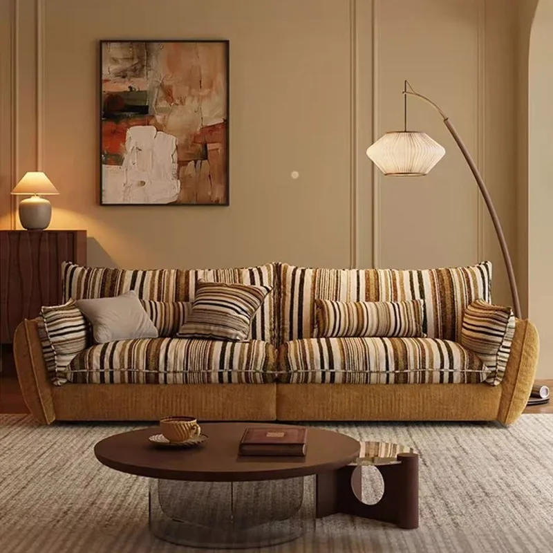 أرائك غرفة المعيشة البسيطة كبيرة الحجم مصممة لصالة كسول أرائك غرفة المعيشة بمقعدين أثاث منزلي إسكندنافي Woonkamerbanken #2