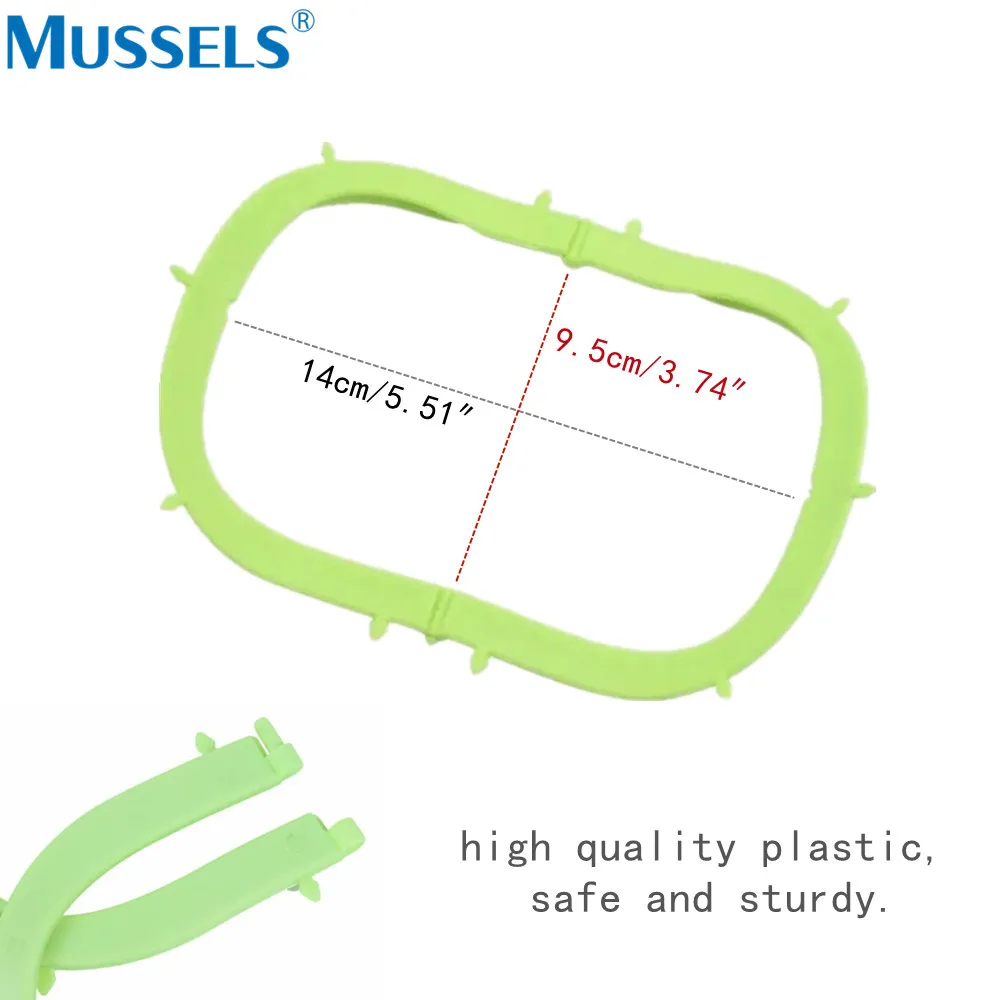 1PC Dental Rubber Dam Frame Holder Składany plastikowy arkusz bariery jamy ustnej ze stali nierdzewnej Narzędzie Laboratorium stomatologiczne