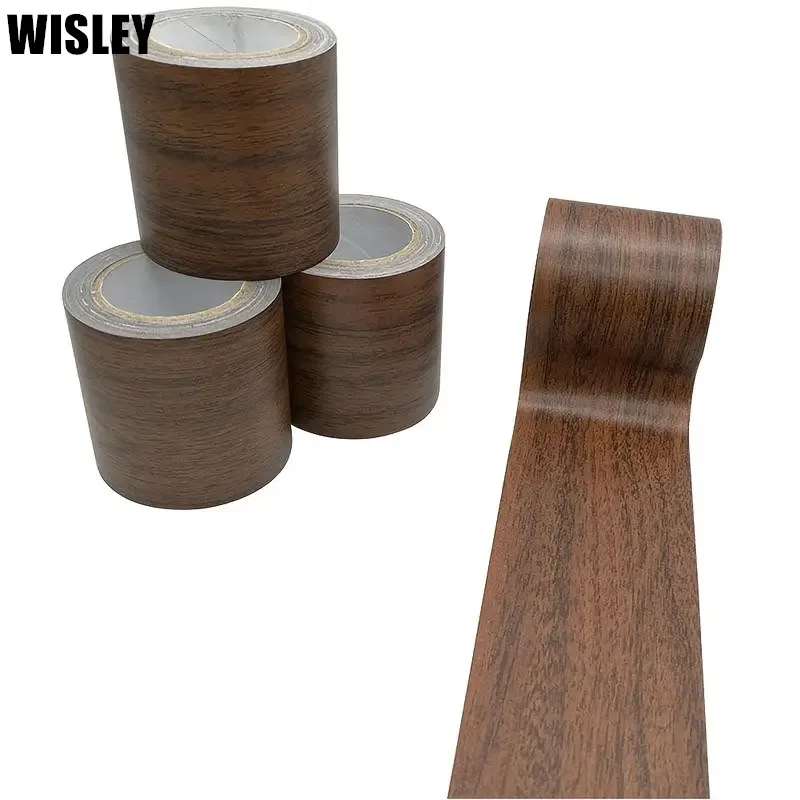 

Skirting Line Wall Sticker Wood Grain Waist Line Border Wall Sticker Self-Adhesive Background Wall Door Frame Trim Line Sticker