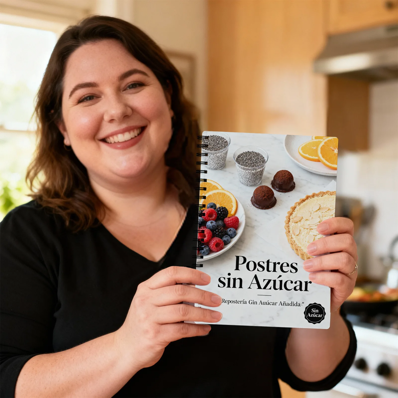 Sugar Free Dessert Cookbook, Easy Low Sugar & Healthy Snack Recipes for Weight Loss, Clean Eating & Diet Plan