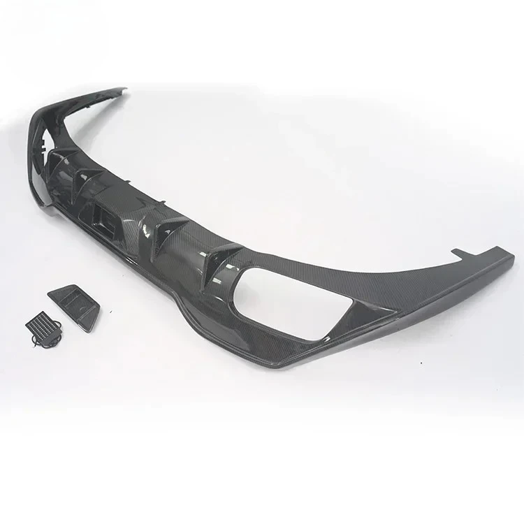 

Carbon Fiber Rear Diffuser For 8 Series G14 G15 G16 Coupe 2019-so far Car Accessories rear Bumper Diffuser with LED Light custom