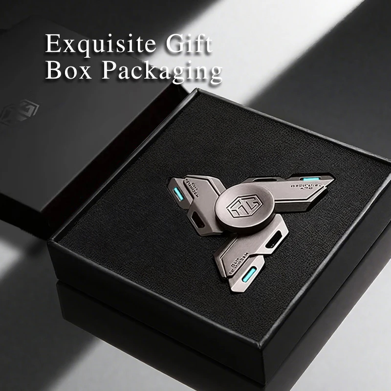 Metalowa zabawka Premium Fidget Toy - Spinner kolekcjonerski ze stopu EDC, ręcznie wykonany żyroskop do łagodzenia stresu i zarządzania lękami
