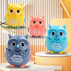 Children press sliding owl inertia pull-back car fall resistant toy small animal kindergarten gift stall wholesale