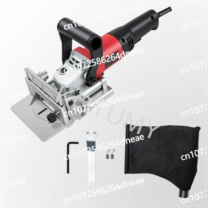 Woodworking Slotting Machine, Wooden Board Decoration Seamless Splicing Machine, Small Domino Electric Tension Rope Machine