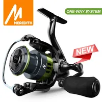 Carrete DE PESCA DE ACERO INOXIDABLE MEREDITH serie Sagitario, carrete de pesca de 6kg máx. para pesca en mar