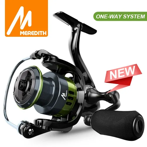 Imagen 1 del producto Carrete DE PESCA DE ACERO INOXIDABLE MEREDITH serie Sagitario, carrete de pesca de 6kg máx. para pesca en mar