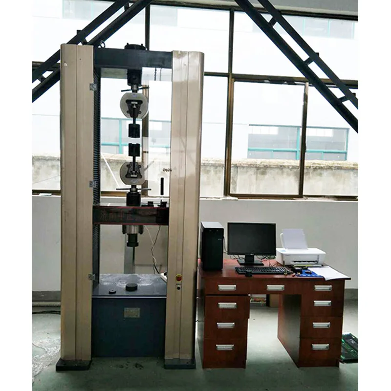 10Ton Electronic Universal Material Testing Machine 100kn Wire Tensile Strength Tester