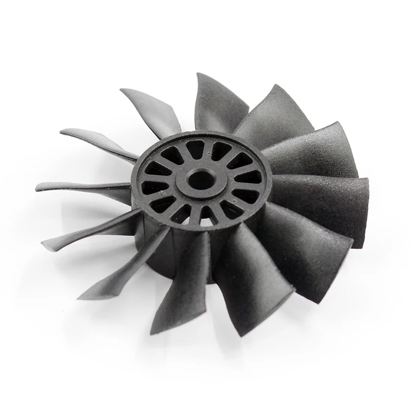 QX-MOTOR New 64mm 12Blades Fan CW CCW for 64mm EDF Ultirotor Aircraft Fixed-Wing Parts