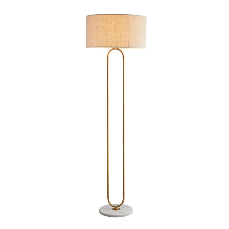 

Nordic Modern Bedroom Bedside Floor Lamp Living Room Lighting Hotel Lobby Sofa Study E27 Lamp Indoor Linen Decorative Light