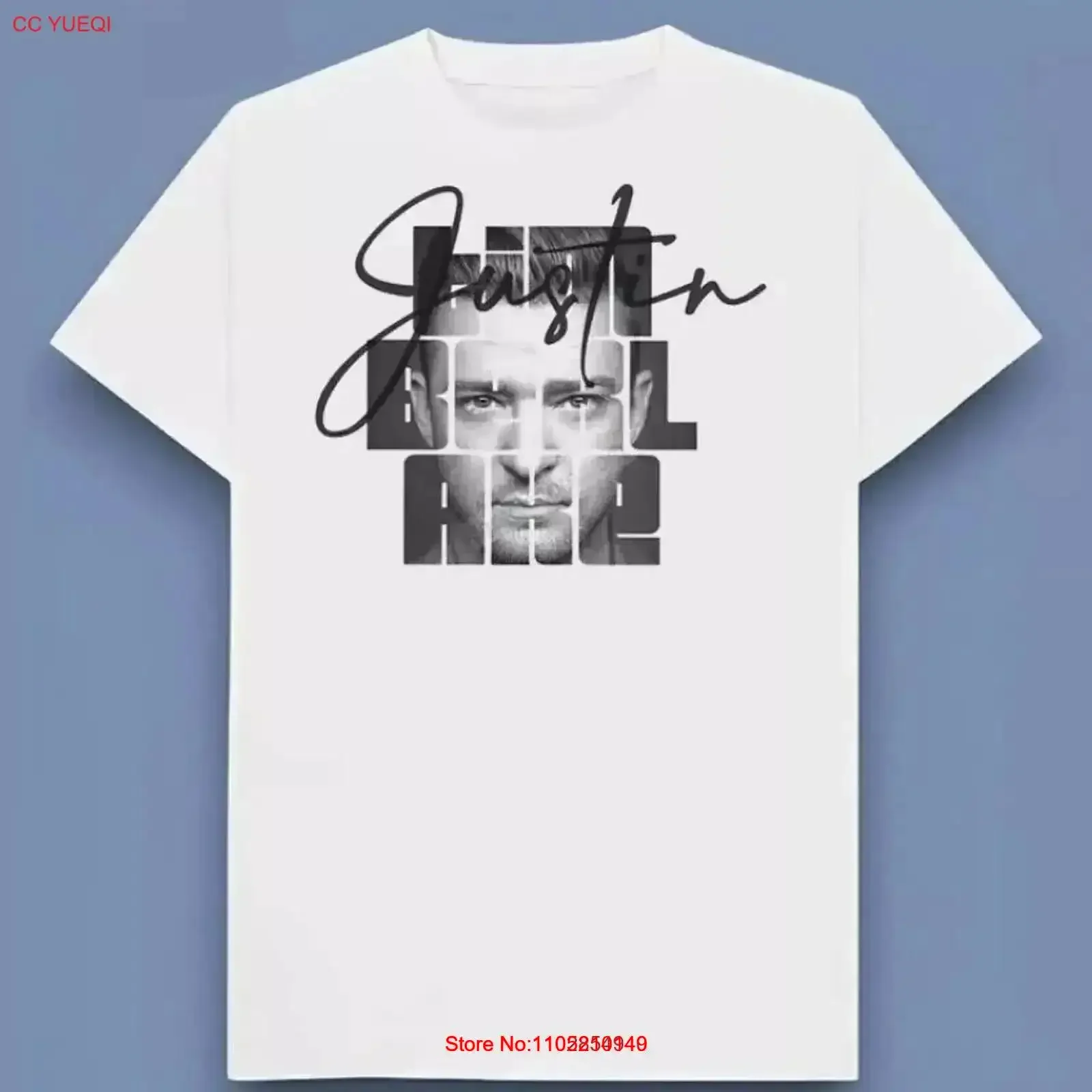 Justin Timberlake Signature T shirt for Fans All Size S 5XL vintage Washed Comfortable Soft Breathable graphic designer clothes