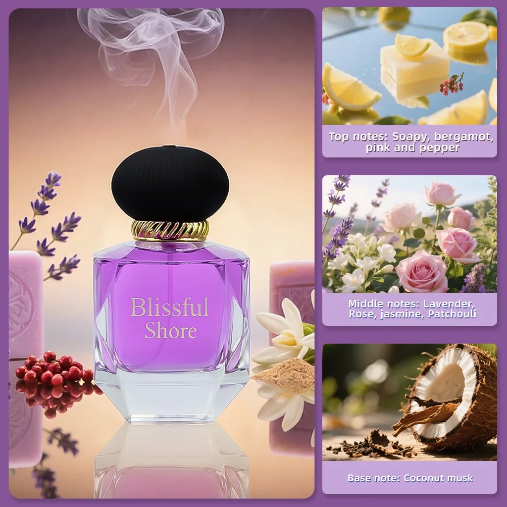 100 ml Herren-Köln-Geschenkset, langanhaltendes holziges Blumenparfüm mit Pheromon, 10–20 % hochkonzentriertes Spray, luxuriöser Duft