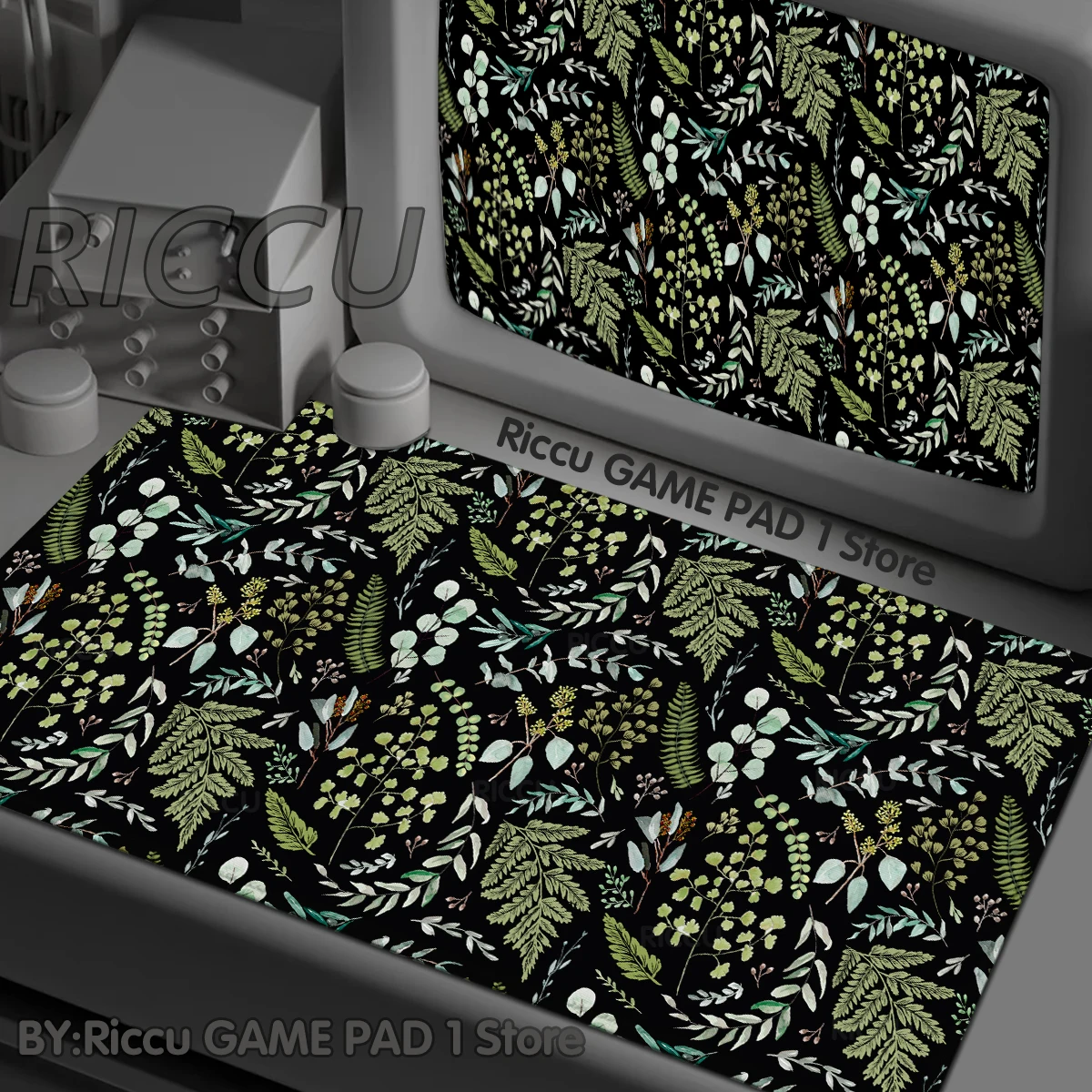 

Flower Mouse Pad 40x90 Plant Aesthetics Desk Mat Pretty Big Mousepad XXL Mouse Mat Large Keyboard Mat Deskpad Office accessories