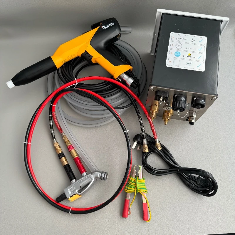 Whole Set Opti Electrostatic Slect Powder Coating Spray Machine Powder Gun GM04 Flex Pro