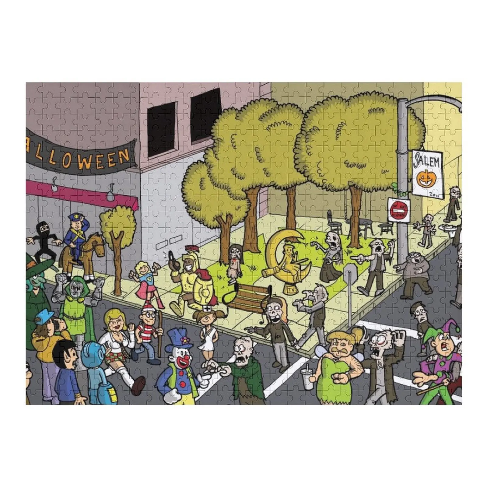 

The Buffet Is Served Jigsaw Puzzle Personalised Jigsaw Customs With Photo Wood Photo Personalized Puzzle