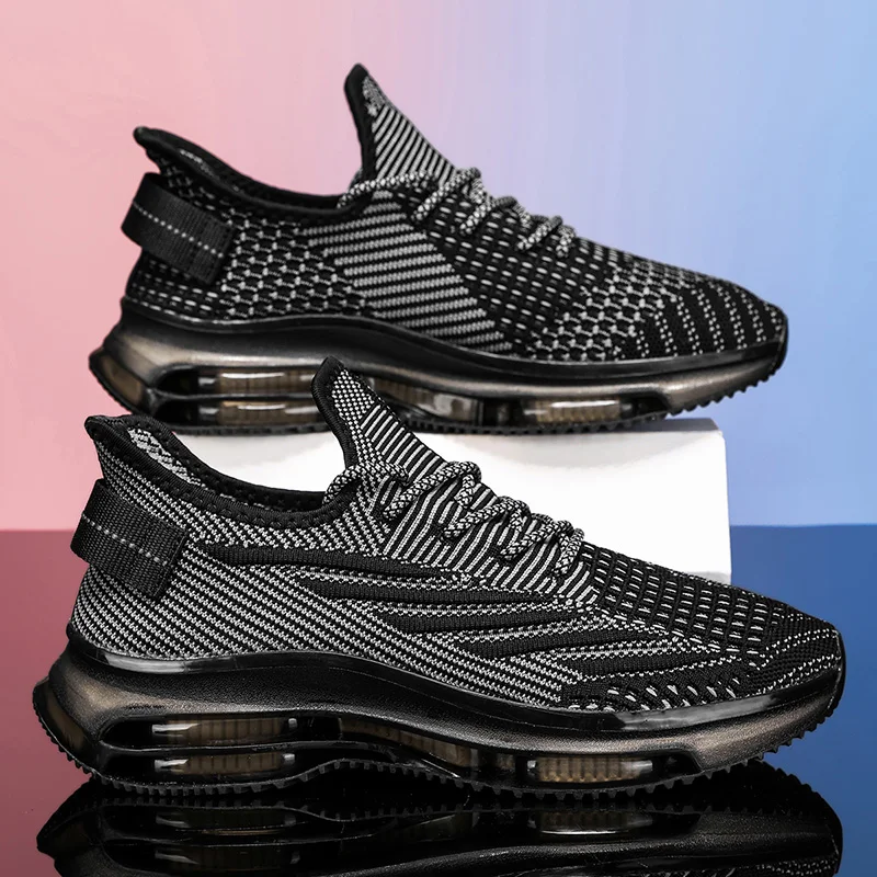 

YRZL Men's Sneakers Breathable Mesh Slip On Walking Shoes Lightweight Comfortable Casual Shoes For Men Non Slip Sports Shoes