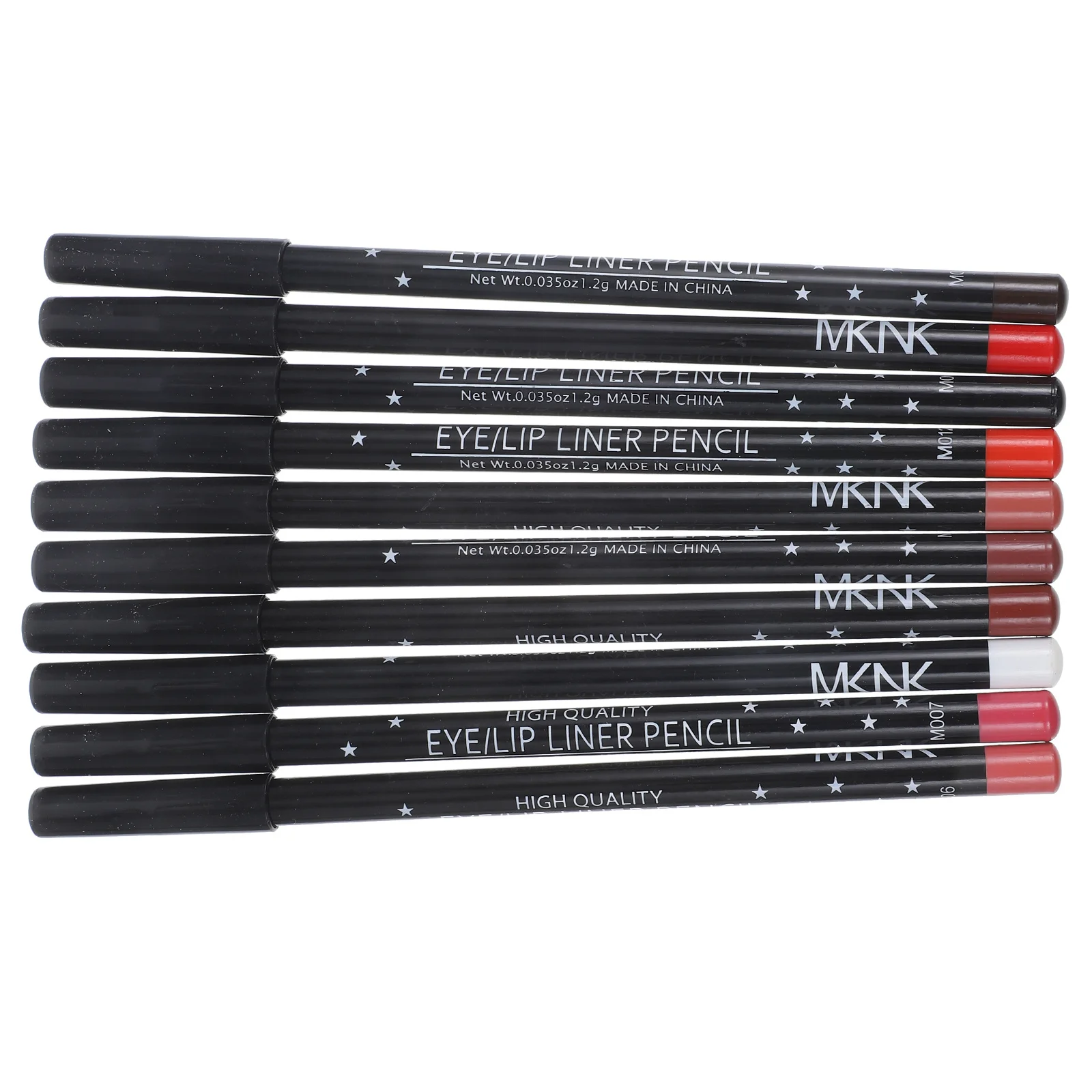 12Pcs Lip Shaping Pencil Waterproof Fade-Resistant Lightweight Comfortable Lip Liner for Outline Longwear Formula