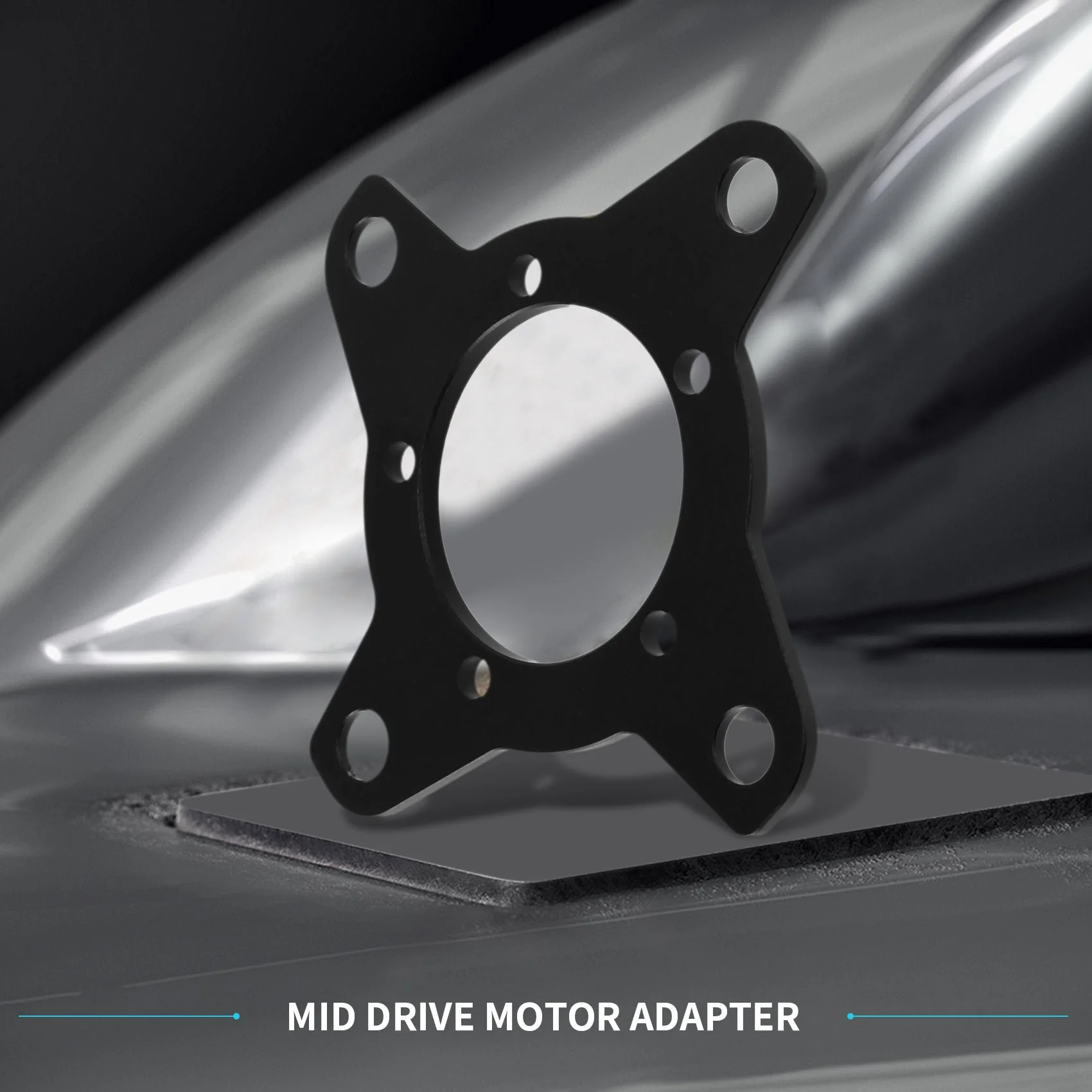 A89E-Ebike Mid Drive Motor 104BCD Chainring Adapter For Bafang BBS01B BBS02B Motor