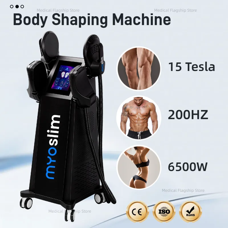 15 Tesla 6500W Myoslim PRO Ultra Therapy Body Slim Muscle Stimulation NEO Cellulite Reduction Machine