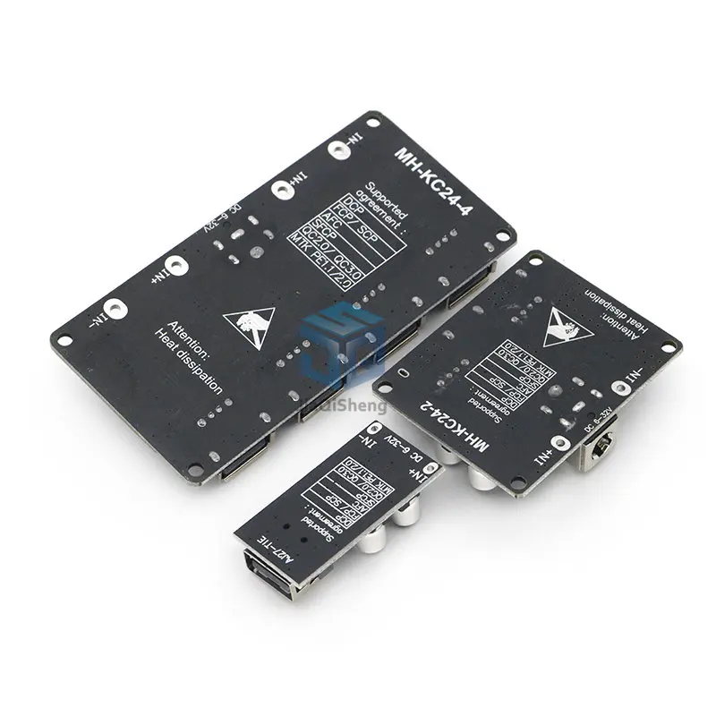 Module abaisseur de charge USB DC-DC, QC3.0, QC2.0, 6-32V, 9V, 12V, 24V à chargeur rapide, Circuit imprimé 5V