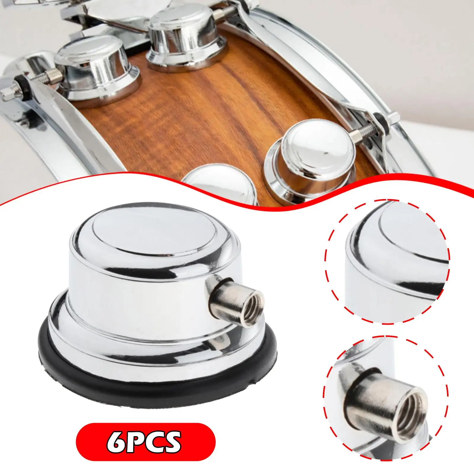 

Drum Lugs Single End Ear Drum Saddle Accessories Drum Hardware Accessories
