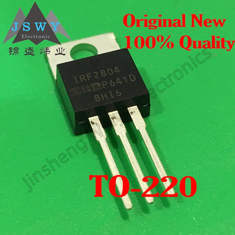 1~40PCS IRF2804 F2804 IRF2804PBF In-line FET TO-220 100% Brand New Original