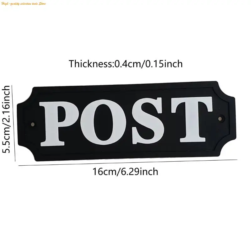 203f post post post post plate لوحة البريد العلامات الجدار الملصقات البلاستيكية مربعات الرسائل