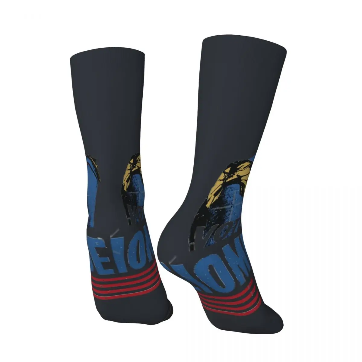 Vote For A Real Hero In 2024 US Election Sock for Men Hip Hop the boys season Quality Pattern Printed Crew Sock official-website