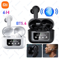 Xiaomi Bluetooth Wireless Earphones Smart LCD Touch Screen Headphones Sports Earbuds ANC Built-in Microphone Waterproof Gaming