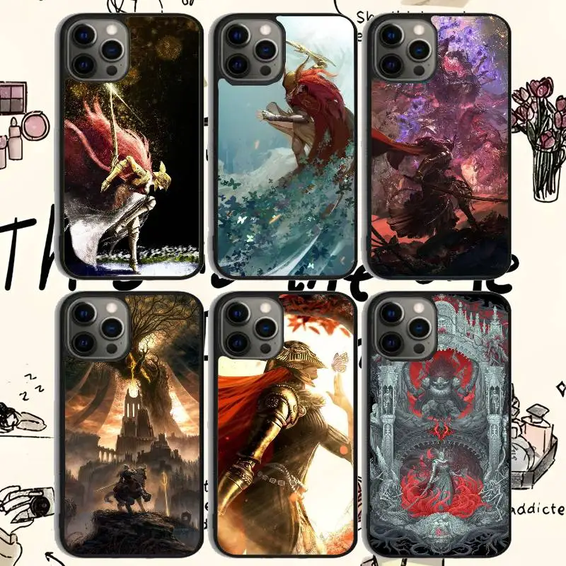 

Goddess of Rot anime Phone Case 11-16 Series TPU Stylish Frosted Mirror , Non-Slip And Drop-Resistant