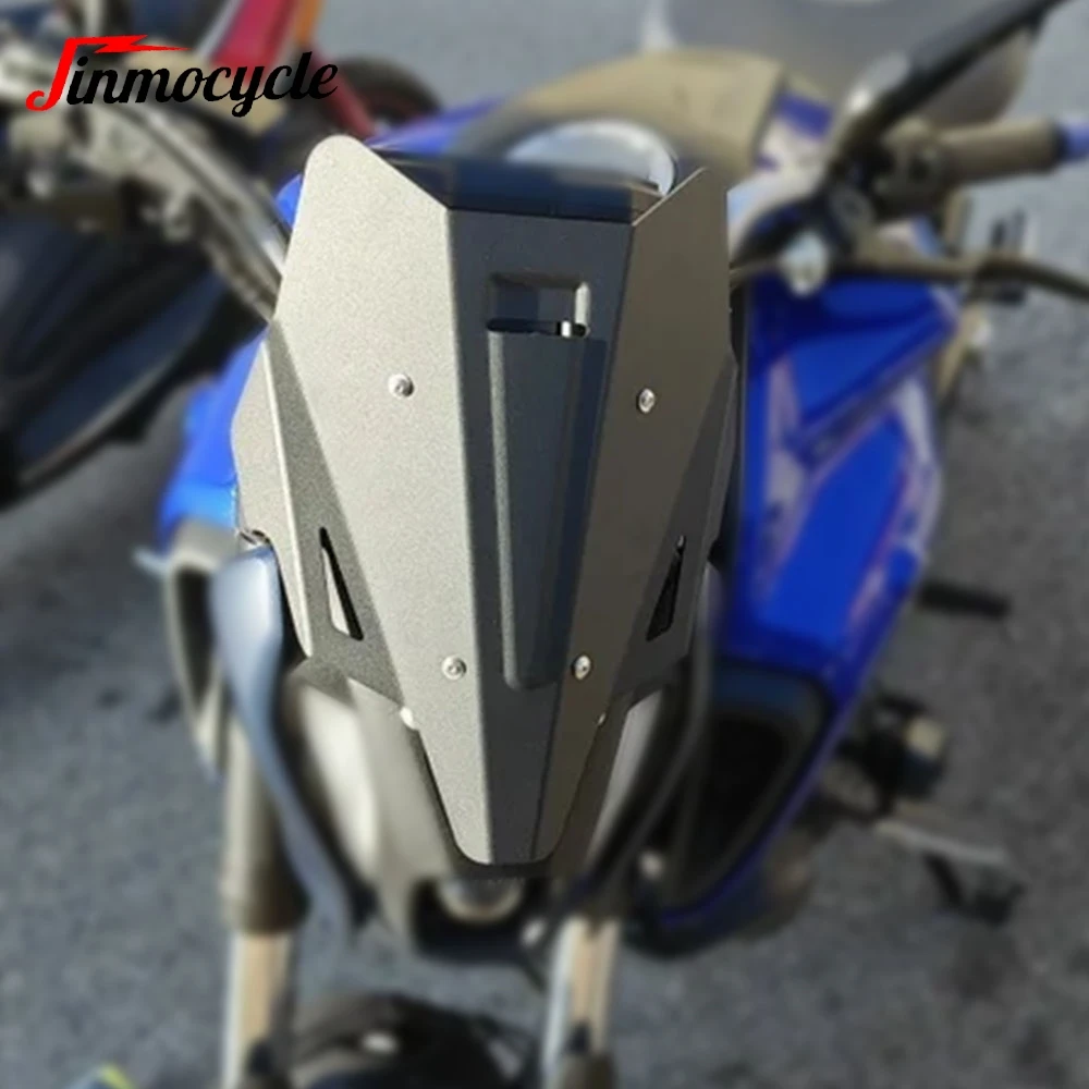 

For YAMAHA FZ07 MT07 2021 2022 2023 2024 FZ-07 MT-07 Motorcycle Windshield Windscreen Kit Deflector Wind Screen Fairing Cover