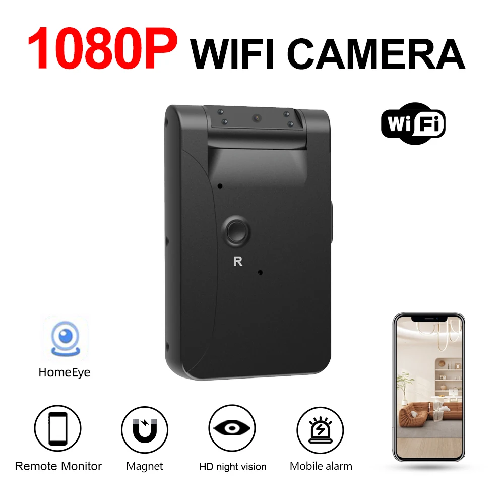 WD7 Mini Camera HD  WIFI Camcorder  With Motion Detection Night Vision Indoor/Outdoor DV  Video Recorder Remote Micro Cam view 6