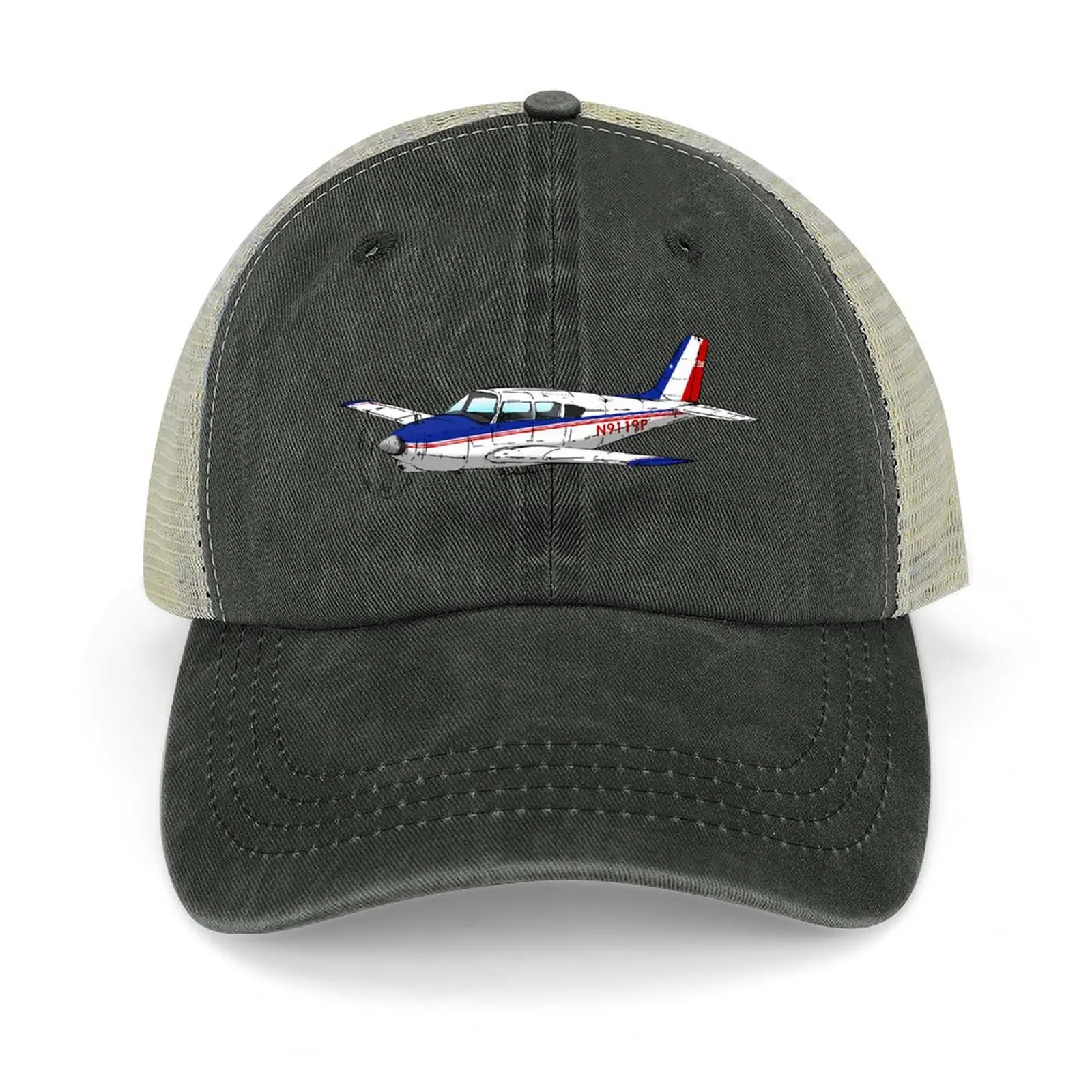 

Piper Comanche N9119P Baseball Cap hard hat Brand Man cap western Hat Sunhat Woman Men's