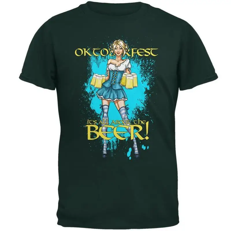 

Мужская футболка Oktoberfest All About The Beer Wench