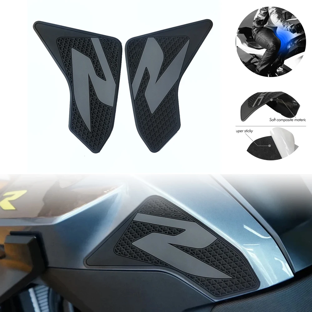 

For 2020-2025 BMW F900R motorcycle modification anti slip side fuel tank pad PVC sticker