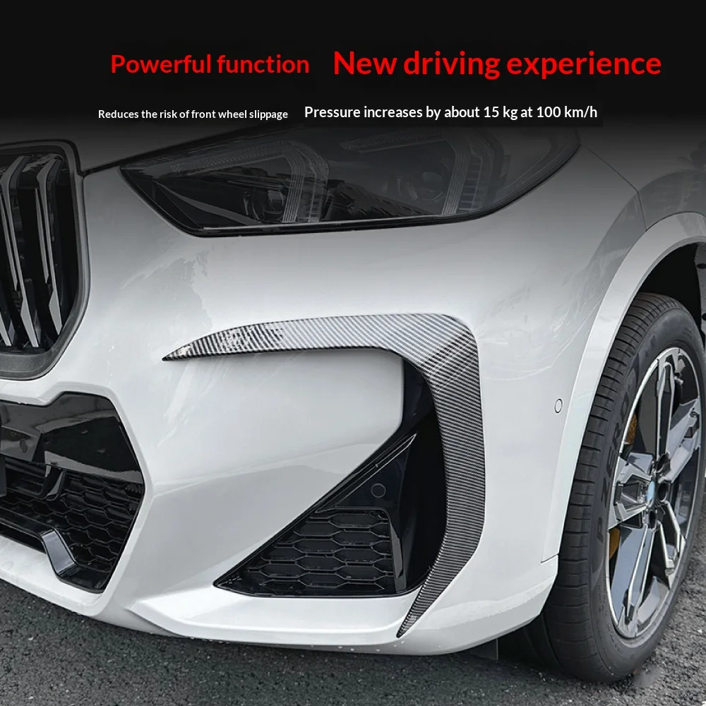 Applicable to 2023 BMW BMW X1 U11 M Sport front bumper front air outlet air cutter car sticker cross-border modification