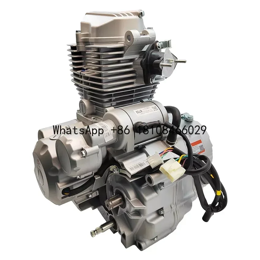 مجموعة محرك الدراجة النارية OEM Loncin cg125 عالية الأداء محرك 125cc تبريد الهواء العالمي للدراجة الترابية 125cc قطع غيار الدراجات النارية