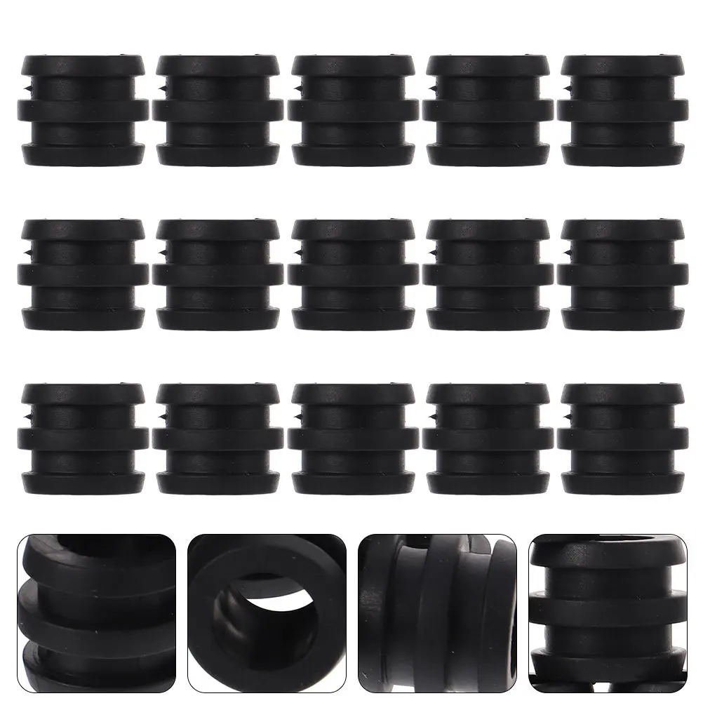 

15Pcs Table Foosball Bearing Rods Plastic Bushings Excellent Durability Gentle Material for Tabletop Football Machine