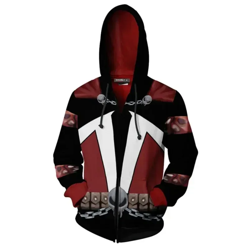 

Мужские толстовки с 3D принтом Spawn, спортивный костюм унисекс, одежда для Хэллоуина, карнавала, вечеринки