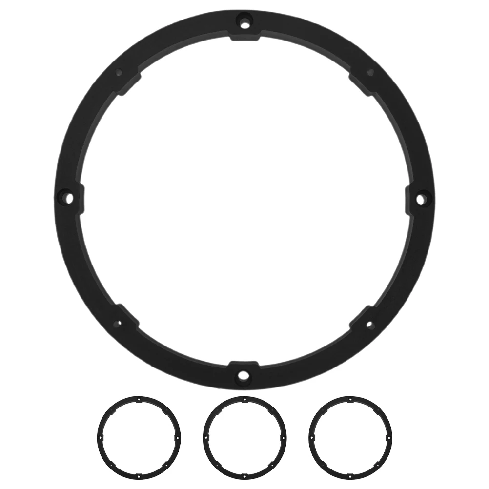 

4pcs Speaker Spacers Car Horn Washer Adapter Bracket Ring 6 5 Inch Universal Fit Speaker Gasket Automotive Extension Rings Car