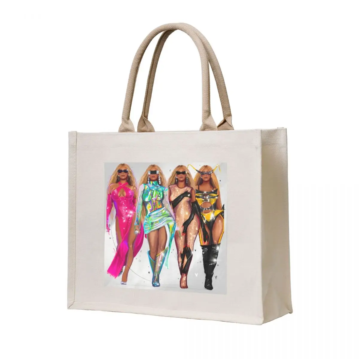 

Beyonce Tote Bag Canvas shoulder bag Canvas bag for women Women's beach bags