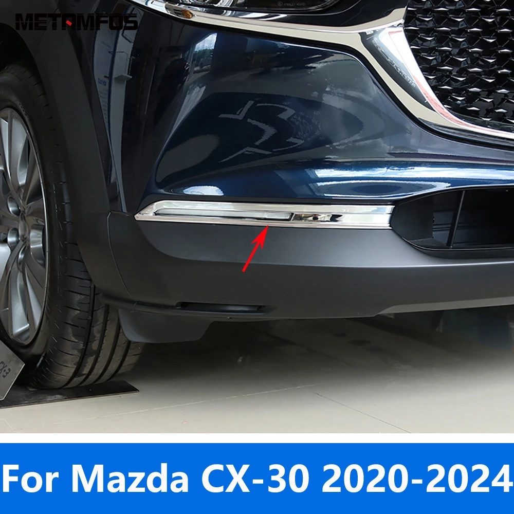 

Передняя противотуманная фара, веко, брови для Mazda CX-30 CX30 2020 2021 2022 2023 2024, крышка противотуманной фары из углеродного волокна, аксессуары для отделки